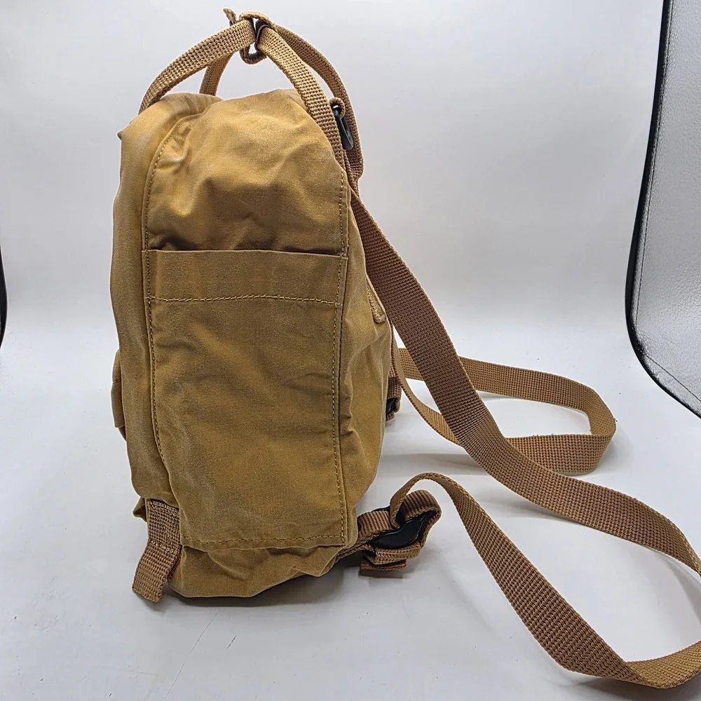 Fjallraven Kanken Mini Backpack Yellow Mustard Ochre Small Classic Bag Tote